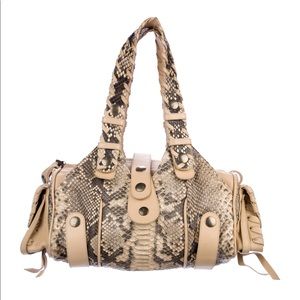 Chloe Python Silverado Bag